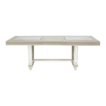Dark Oak Juliette Collection Dining Table By Homelegance
