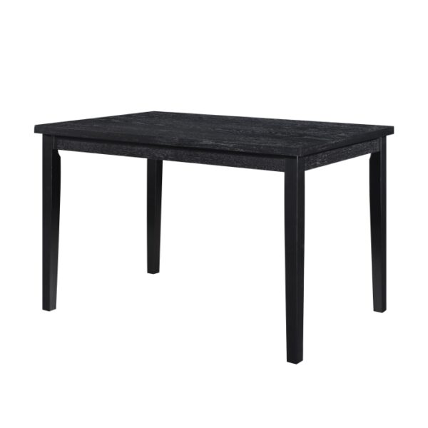 Black Andreas Collection Dining Table By Homelegance - Image 2