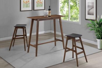 Finnick Rectangular Bar Table Walnut 101436 By Coaster Furniture