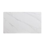 HM5210WH-60 White Sintered Stone Dining Table By Homelegance - Image 3