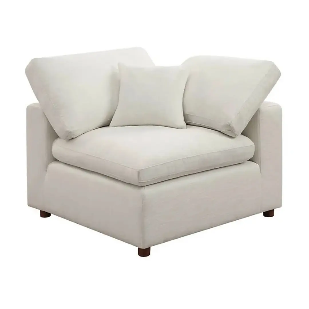 White Sec8061Wh-Wdg Wedge Artisan Furniture | Mobilia Cleopatra 3 White SEC8061WH-WDG Wedge Artisan Furniture - Image 1