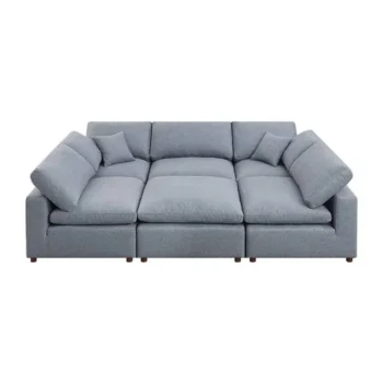 SEC8063GY Gray Modular Sofa Artisan Furniture