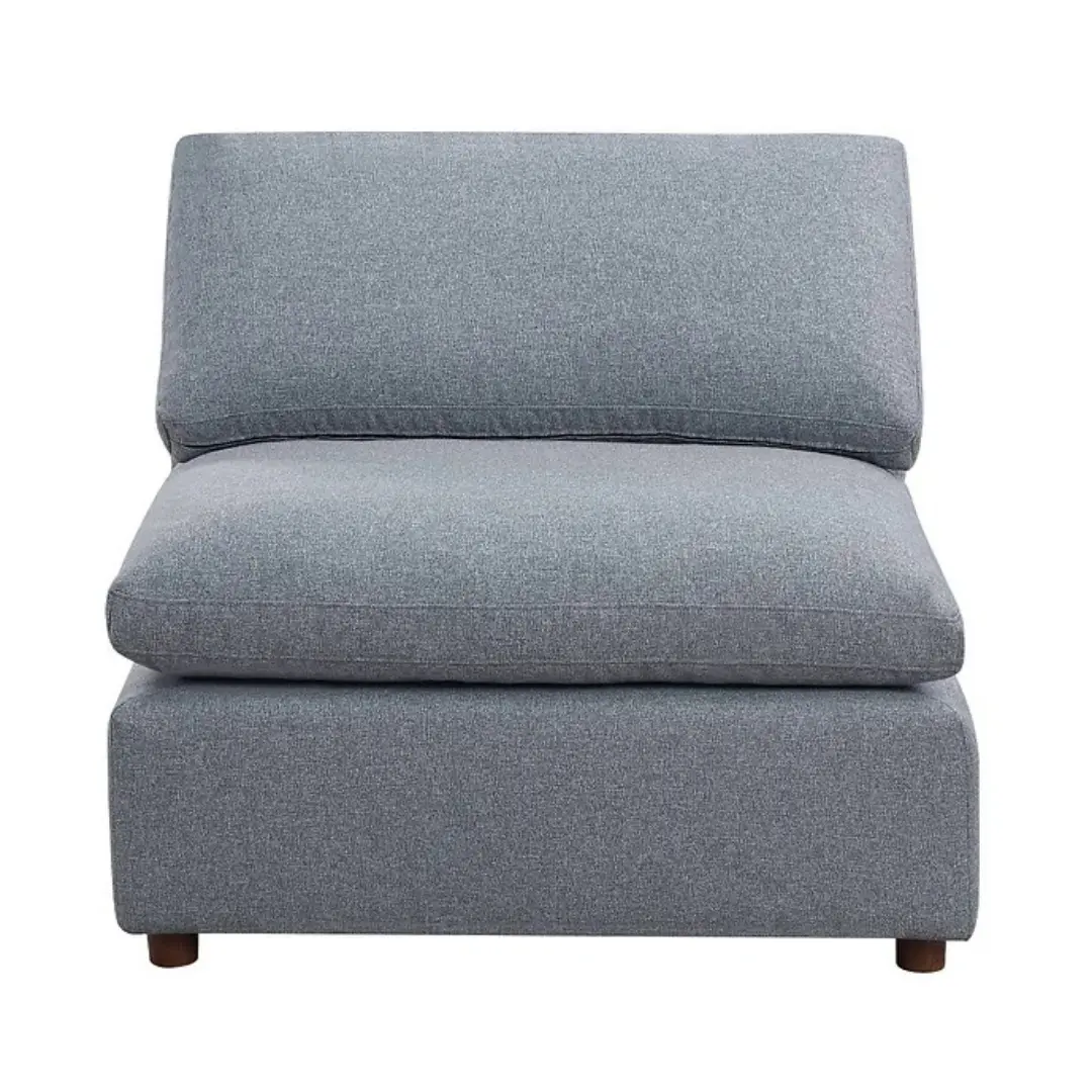 Sec8063Gy-Ac Armless Modular Sofa Artisan Furniture | Mobilia Cleopatra 3 SEC8063GY-AC Armless Modular Sofa Artisan Furniture - Image 1