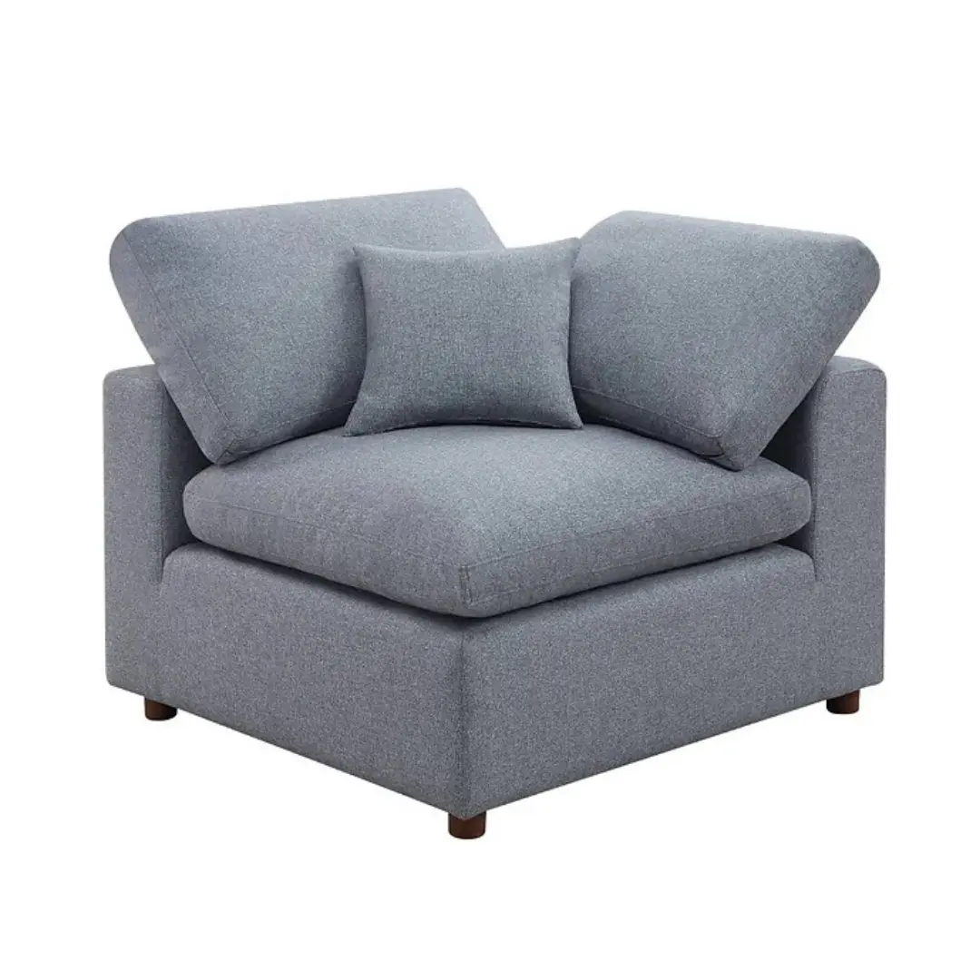 Gray Sec8063Gy-Wdg Wedge Artisan Furniture | Mobilia Cleopatra 3 Gray SEC8063GY-WDG Wedge Artisan Furniture - Image 1