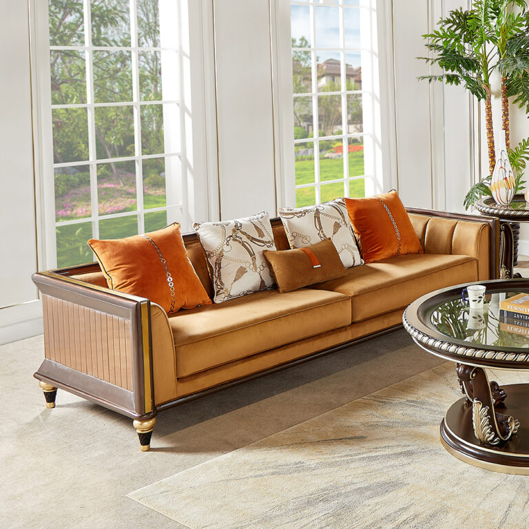 Sofa Hd-23935 By Homey Design | Mobilia Cleopatra 3 Sofa HD-23935 By Homey Design - Image 1