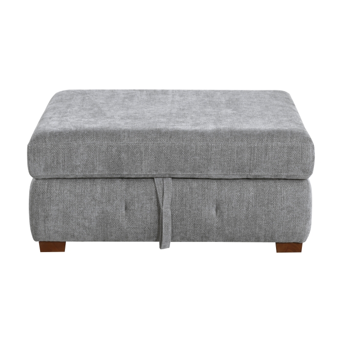 Gray 9624Gy-4 Ottoman/Storage By Homelegance | Mobilia Cleopatra 3 homelegance