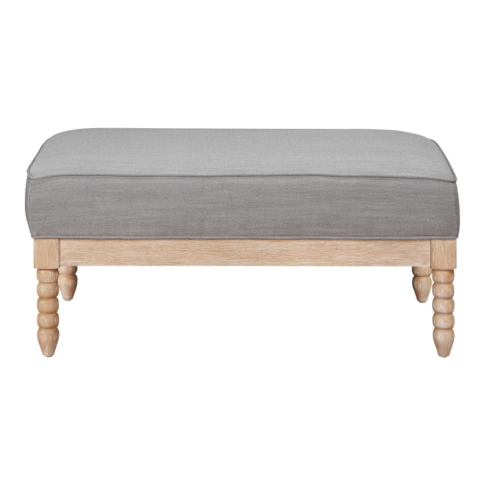 Gray 8557Gy-4 Collection Ottoman By Homelegance | Mobilia Cleopatra 3 Gray 8557GY-4 Collection Ottoman By Homelegance - Image 1