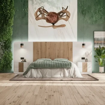Blanco Mate Natura 01 Bedroom Set
