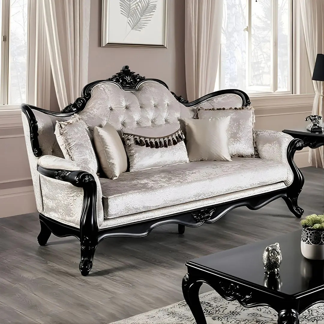 Acapulco Sofa By Furniture Of America | Mobilia Cleopatra 3 Acapulco Sofa By Furniture Of America - Image 1