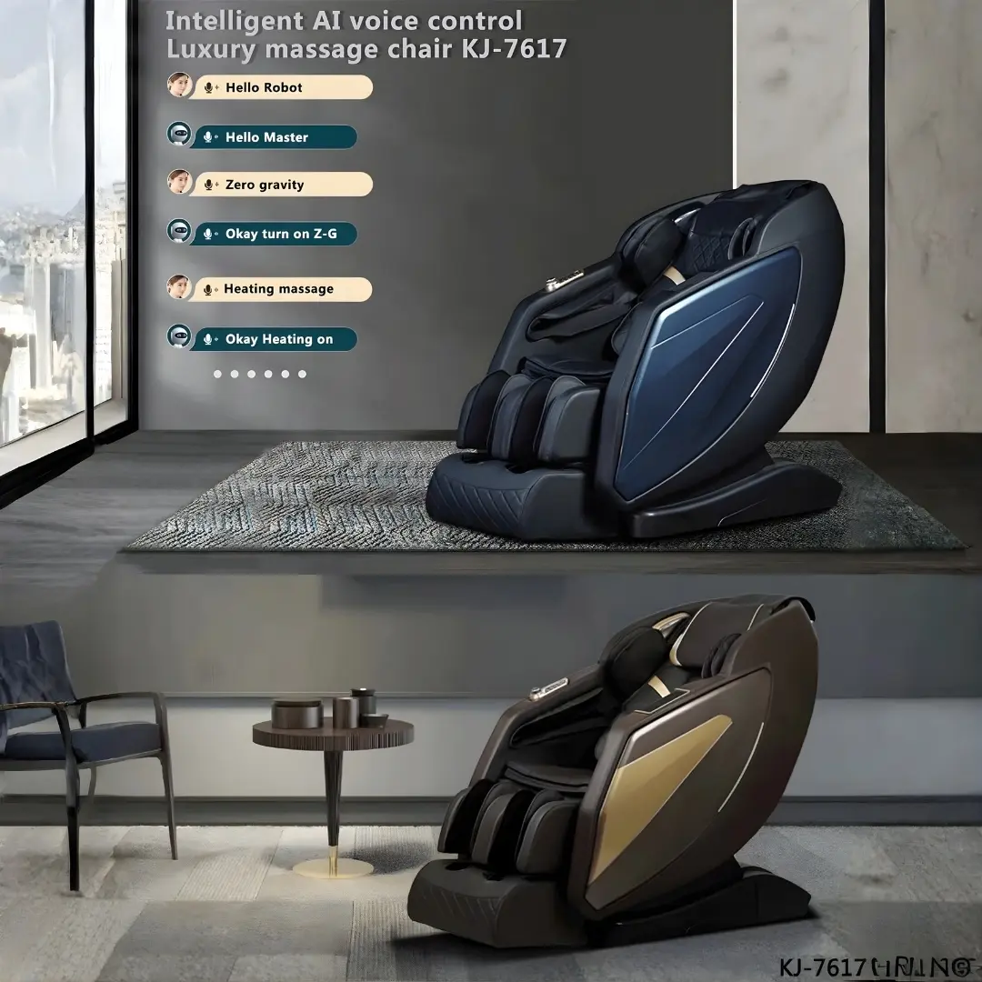 Kj-7617 Intelligent Ai Voice Control Massage Chair By Esf Furniture | Mobilia Cleopatra 3 KJ-7617 Intelligent AI Voice Control Massage Chair