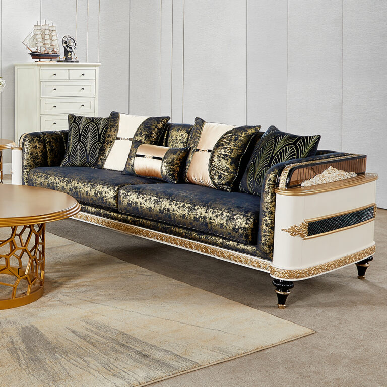 Sofa Hd-23937 By Homey Design | Mobilia Cleopatra 3 Sofa HD-23937 By Homey Design - Image 1