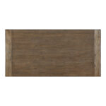 Weathered natural finish and rustic black metal finish Millwood Collection Writing Desk by homelegance - Image 2