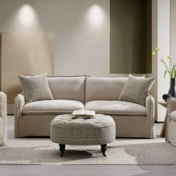 Sofa With 2 Pillows