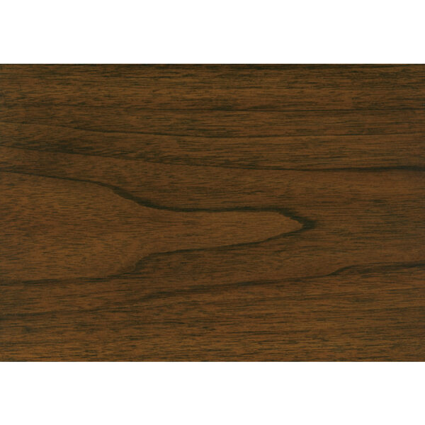 Walnut finish and rustic black metal finish Sedley Collection Bookcase By homelegnace - Image 3