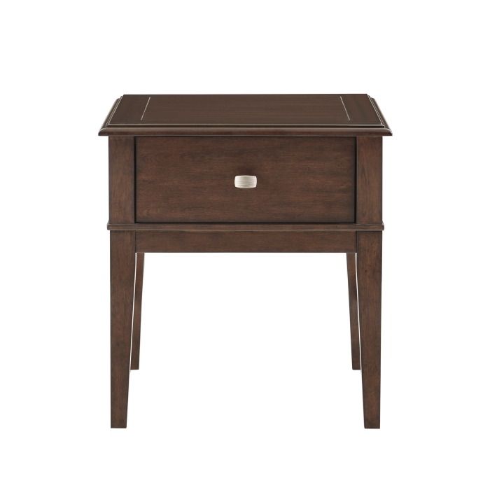Brown Claremore Collection End Table By Homelegance | Mobilia Cleopatra 3 Brown Claremore collection End table By homelegance - Image 1