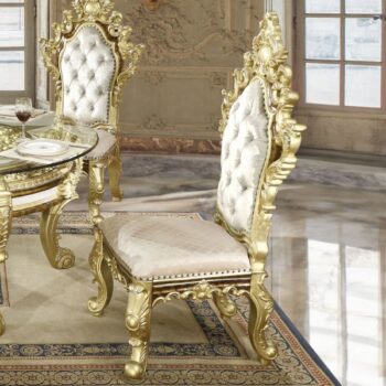 Antique Gold Desiderius Side Chair