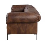 Mocha Top Grain Leather Sofa
