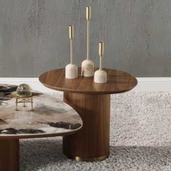 Walnut End Table