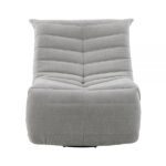 Oyster Chenille Recliner