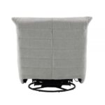 Oyster Chenille Talmon Recliner W/Swivel LV03071 By ACME - Image 4