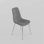 DT037S+DCK55S Glass Dining Table Set For 4 With Chairs By Artisan Furniture - Image 9