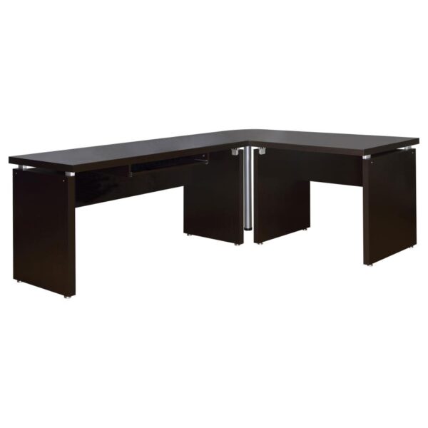 Skylar Extension Desk Cappuccino 800892 by Coaster Furniture - Image 4