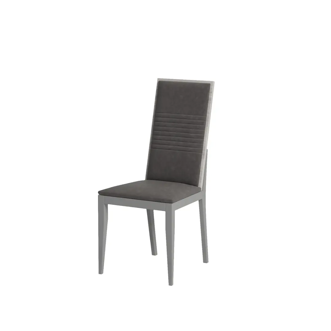 Gray Mia Dining Chair By Esf Furniture | Mobilia Cleopatra 3 Gray Mia Dining Chair