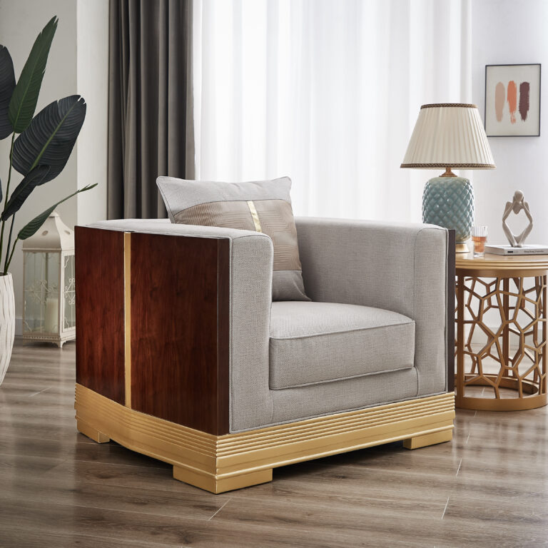 Chair Hd-9028 By Homey Design | Mobilia Cleopatra 3 Chair HD-9028 By Homey Design - Image 1