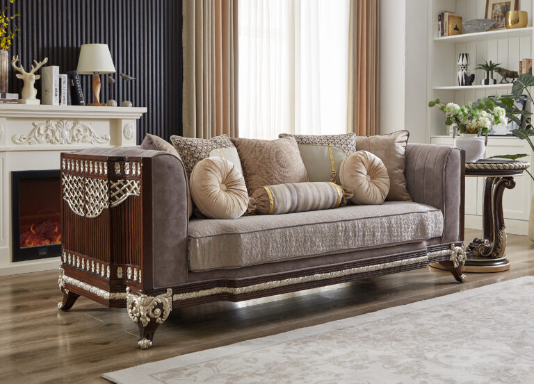 Sofa Hd-9029 By Homey Design | Mobilia Cleopatra 3 Sofa HD-9029 By Homey Design - Image 1