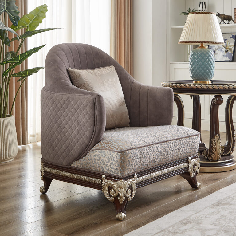 Chair Hd-9029 By Homey Design | Mobilia Cleopatra 3 Chair HD-9029 By Homey Design - Image 1
