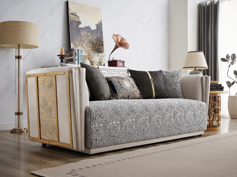 Sofa Hd-9038 By Homey Design | Mobilia Cleopatra 3 Sofa HD-9038 By Homey Design - Image 1