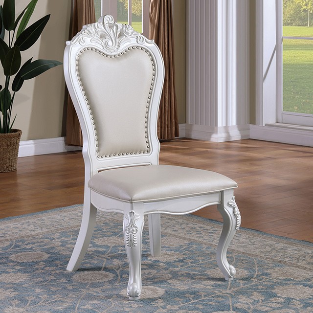 Manzanita Side Chair Set Of 2 By Furniture Of America | Mobilia Cleopatra 3 Manzanita Side Chair Set of 2 By Furniture Of America - Image 1