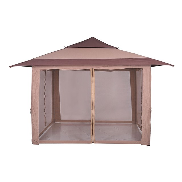 Genoa Pop Up Gazebo La-A022Br By Furniture Of America | Mobilia Cleopatra 3 Genoa Pop Up Gazebo LA-A022BR By Furniture Of America - Image 1