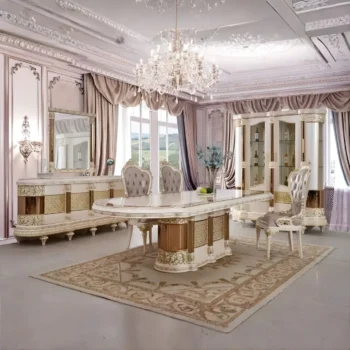 Victorian 7PC Dining Set HD-9022 By Homey Design