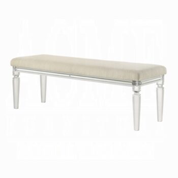 Pearl White Bench