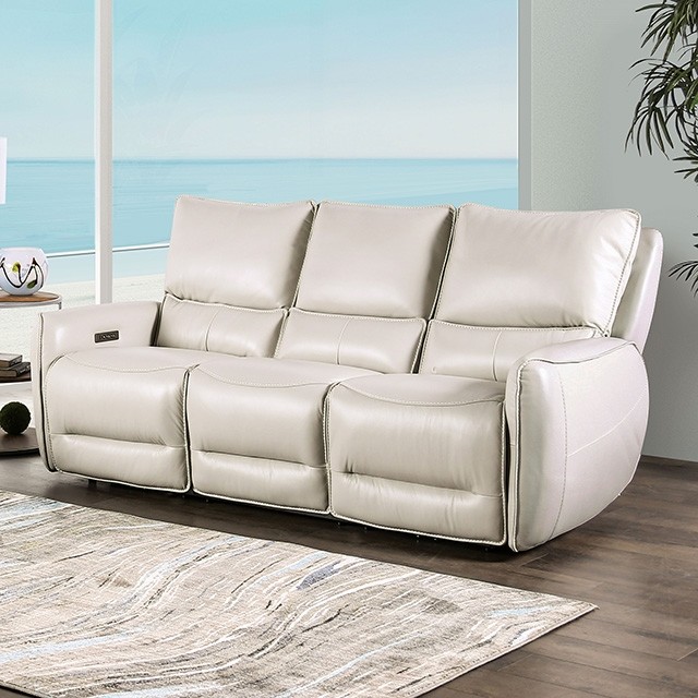 Phineas Power Sofa Cm9921St-Sf-Pm By Furniture Of America | Mobilia Cleopatra 3 Phineas Power Sofa CM9921ST-SF-PM By Furniture Of America - Image 1