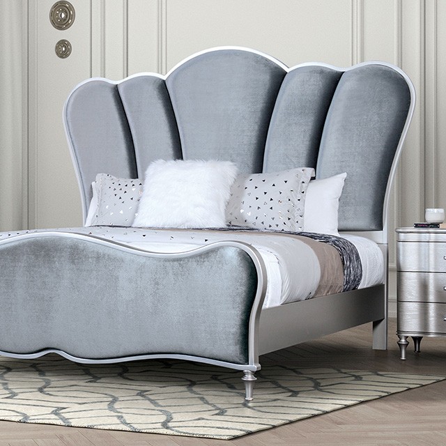 Melodi Park Bed Fm7416Sv By Furniture Of America | Mobilia Cleopatra 3 Melodi Park Bed FM7416SV By Furniture Of America - Image 1