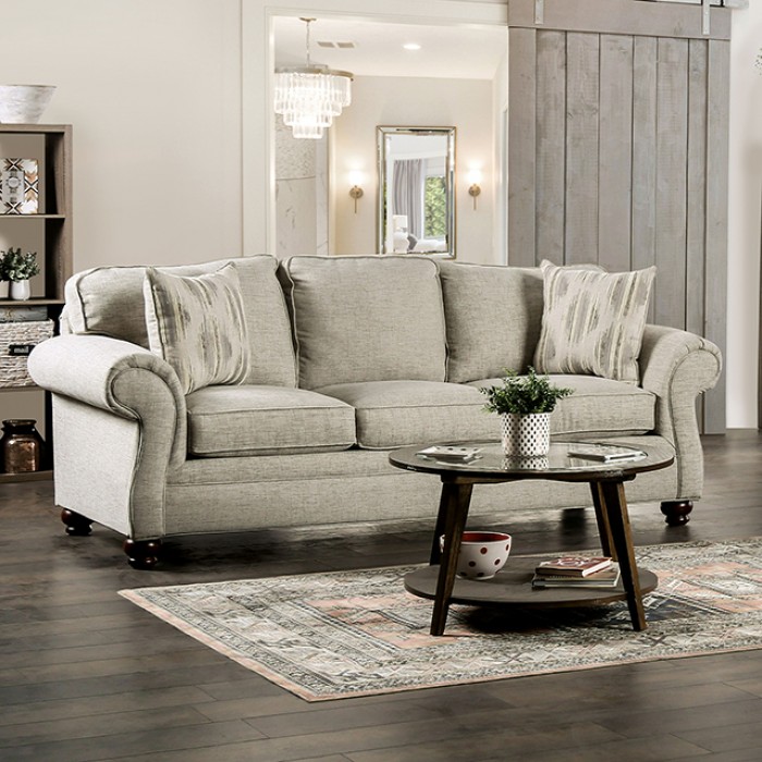 Amaya Sofa Sm5411-Sf By Furniture Of America | Mobilia Cleopatra 3 AMAYA SOFA SM5411-SF By Furniture of America - Image 1