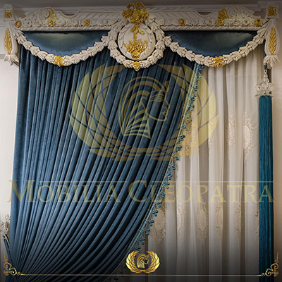 Blue-Curtain