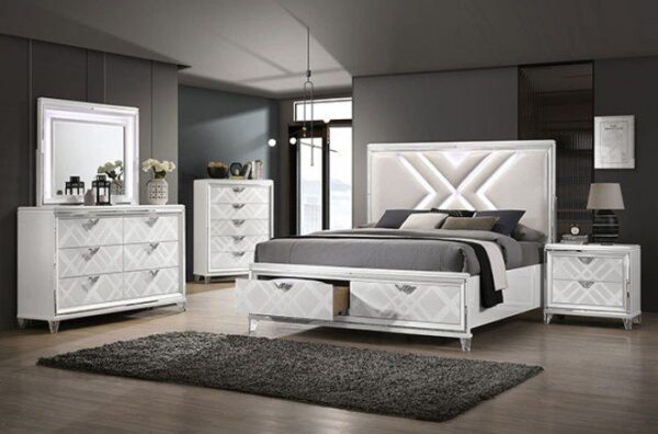EMMELINE DRESSER FOA7147WH-D By Furniture of America. - Image 2