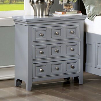 CASTLILE Night stand CM7413GY-N by Furniture Of America .