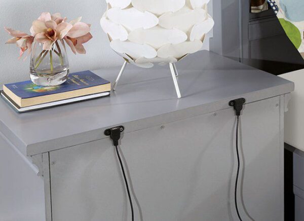 CASTLILE Night stand CM7413GY-N by Furniture Of America . - Image 4