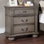 SYRACUSE NightStand CM7129GY-N By Furniture of America.
