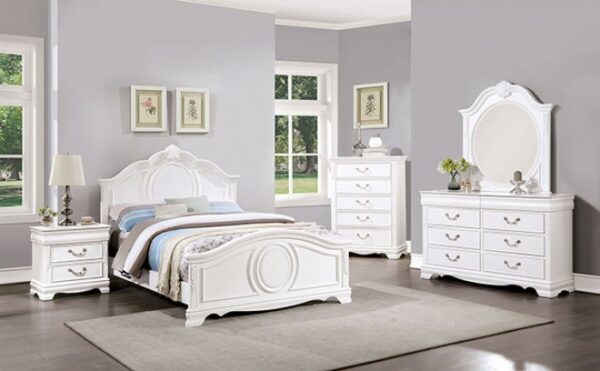 ALECIA MIRROR  CM7458WH-M by Furniture Of America. - Image 2