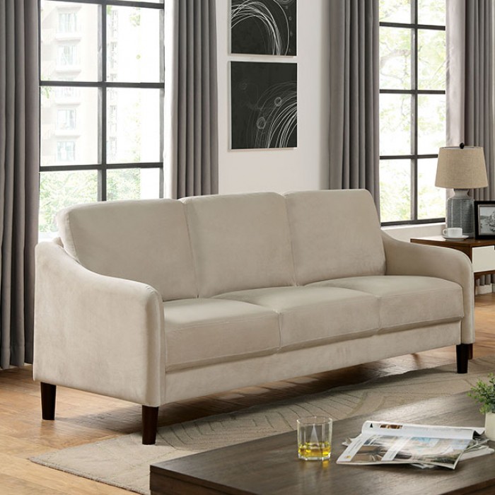 Kassel Sofa Cm6496Bg-Sf By Furniture Of America. | Mobilia Cleopatra 3 KASSEL SOFA CM6496BG-SF By Furniture of America. - Image 1