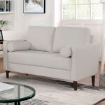 HORGEN LOVESEAT CM6452WH-LV  by Furniture of America.