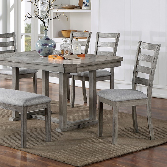 Laquila Dining Table By Furniture Of America. | Mobilia Cleopatra 3 LAQUILA DINING TABLE by Furniture of America. - Image 1