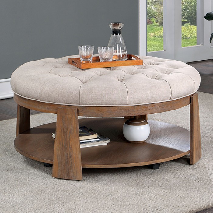 Guis Coffee Table Cm4411Bg-C By Furniture Of America. | Mobilia Cleopatra 3 GUIS COFFEE TABLE CM4411BG-C By Furniture of America. - Image 1