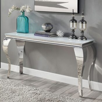 WETZIKON SOFA TABLE CM4903WH-S by Furniture of America.
