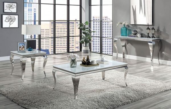 WETZIKON SOFA TABLE CM4903WH-S by Furniture of America. - Image 2